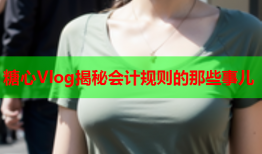 糖心Vlog揭秘会计规则的那些事儿