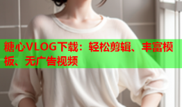 糖心VLOG下载：轻松剪辑、丰富模板、无广告视频