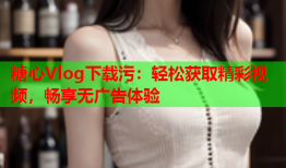 糖心Vlog下载污：轻松获取精彩视频，畅享无广告体验