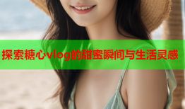 探索糖心vlog的甜蜜瞬间与生活灵感