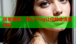 甜蜜瞬间：糖心Vlog让你的生活更精彩