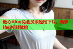 糖心Vlog免会员版轻松下载，畅享精彩视频体验