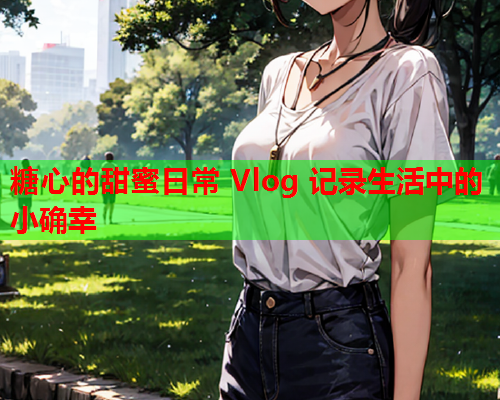 糖心的甜蜜日常 Vlog 记录生活中的小确幸