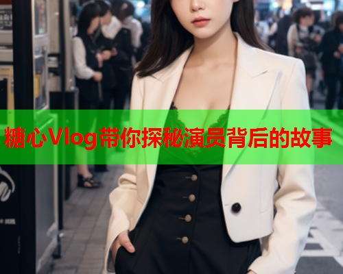 糖心Vlog带你探秘演员背后的故事