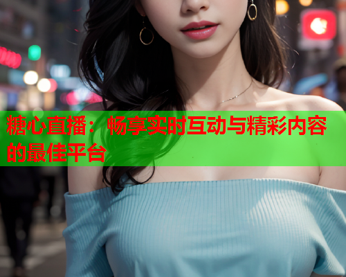 糖心直播：畅享实时互动与精彩内容的最佳平台