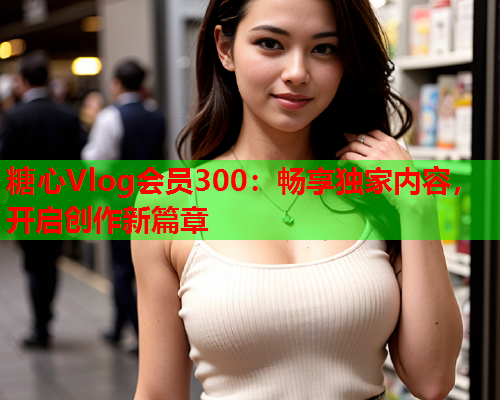 糖心Vlog会员300：畅享独家内容，开启创作新篇章